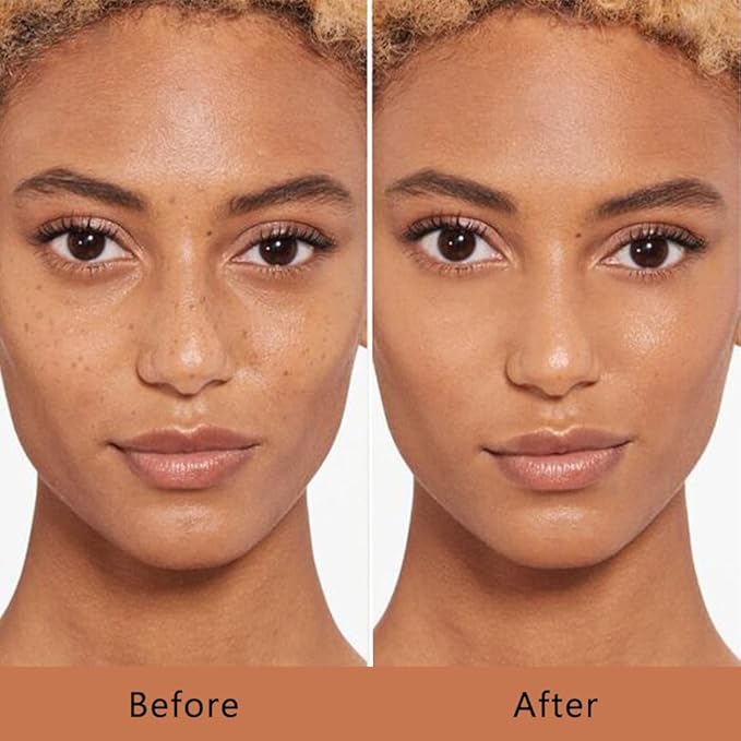 Kaely 2Pcs Hydrating Concealer Wand,Full Coverage Liquid under Eye Concealer,Long Lasting Waterproof Primer Makeup for Dark Circles and Puffiness Trouble Spots Redness,Eye Ring corrector de ojeras 07-BrightBean Baby