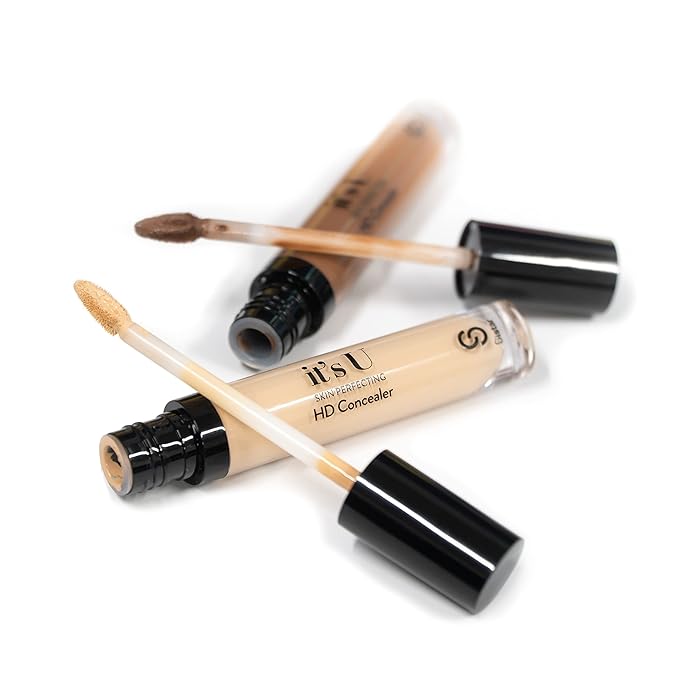Sistar it's U Skin Perfecting HD Concealer Full Coverage Lightweight Long Lasting Correcting Liquid Contour Cover Masker Makeup 5 ml / 0.17 fl. oz (Fawn)-BrightBean Baby