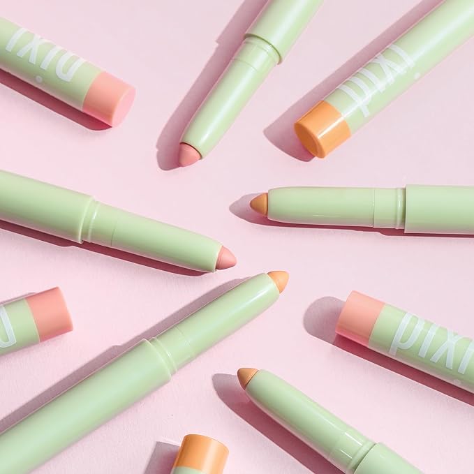 Pixi Beauty CC Crayon BYE Undereye, Concentrated Colour Correcting Pencil Concealer, Neautrlize Under-Eye Darkness, For Tan to Deeper Skin Tones 1.2g / 0.04oz-BrightBean Baby