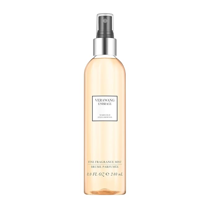 Vera Wang Embrace Merigold and Gardenia Body Mist 8.4 fl oz (Pack of 1), Notes of Melon, Gardenia, and Marigold, Women's Fragrance, Long Lasting, Everyday Fragrance-BrightBean Baby