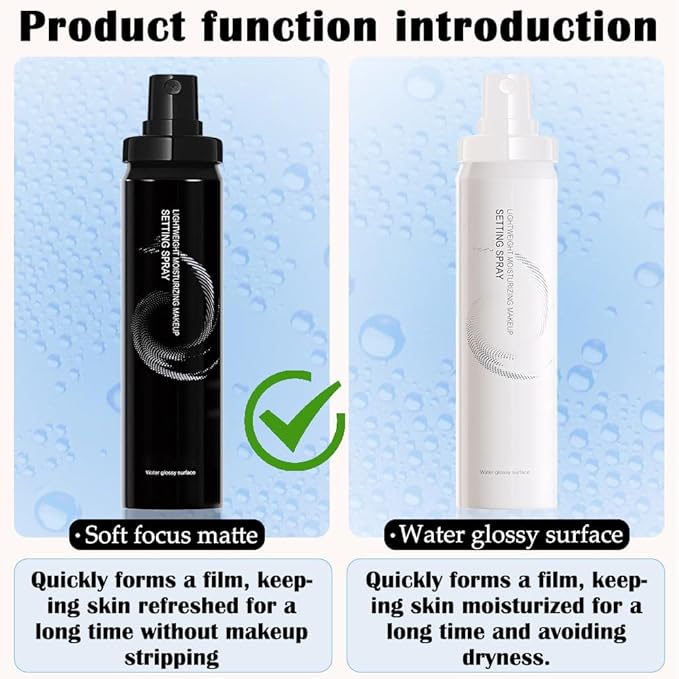 Kaely Setting Spray for Face,Matte Finish,Waterproof Setting Spray for Makeup Long Lasting,Oil Control Face Mist,Up To 16 Hours,Vegan & Cruelty-Free-BrightBean Baby