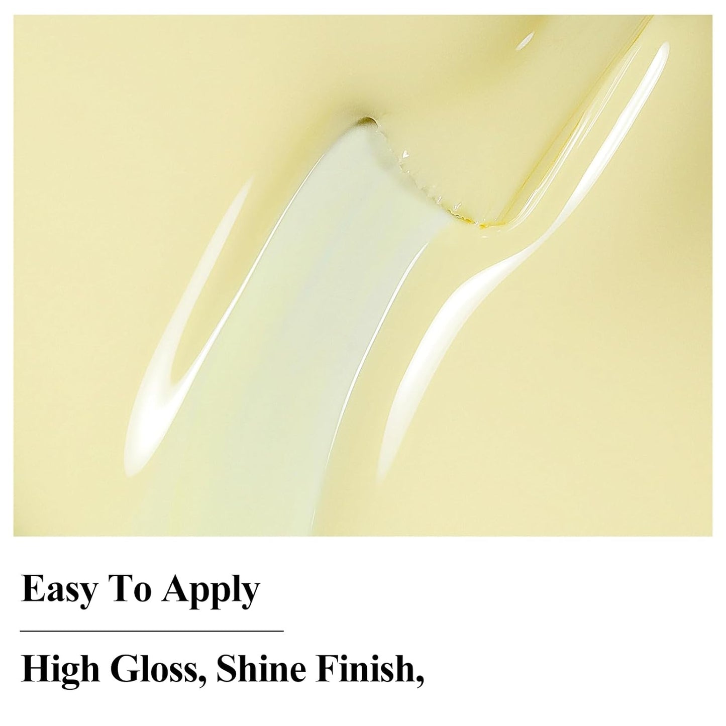 Yellow Nail Polish Quick Dry Pastel Nail Lacquer Sheer Color, Light Yellow Regular Fast Dry Fingernail Polish Bulk Non Gel Long-Lasting DIY Salon Gift For Women-BrightBean Baby