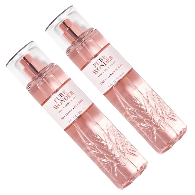 Bath and Body Works Fine Fragrance Mist - Value Pack Lot of 2 (Pure Wonder)-BrightBean Baby