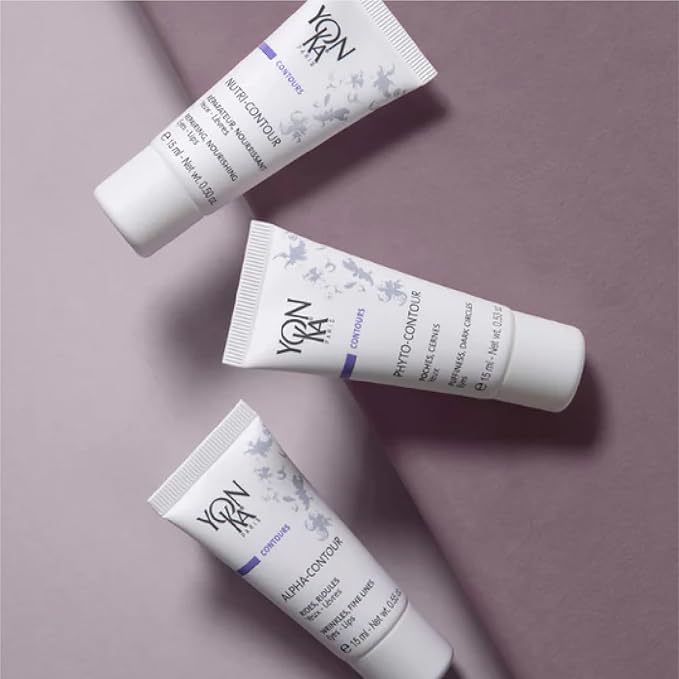 Yon-Ka Alpha-Contour Eye and Lip Cream (15ml) Anti-Wrinkle Regenerating Contour Creme, Naturally Soften Signs of Aging with Botanical Oil Blends and Fruit Acids, All Skin Types, Paraben-Free-BrightBean Baby