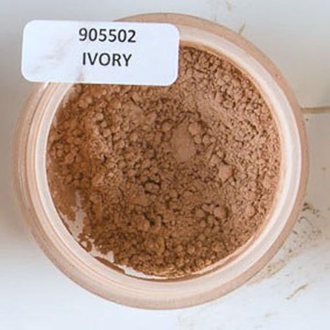 Mineral Powder Foundation, Ivory, 6 Gram-BrightBean Baby