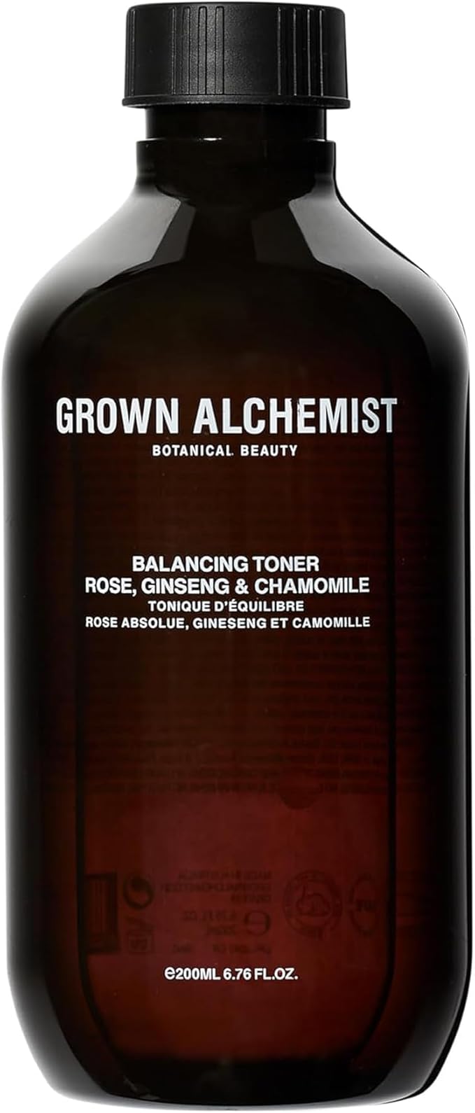 Grown Alchemist Balancing Toner, Alchohol-Free with Rose, Ginseng, Chamomile 200mL-BrightBean Baby
