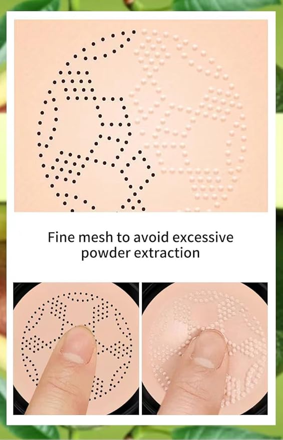 Mushroom Head Air Cushion BB Cream Foundation Cream for Face Makeup Concealer Cushion for Face Comestics Make Up Cushion Compact Natural-BrightBean Baby