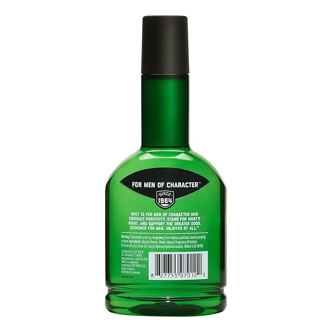 Brut Splash-On Original Fragrance - Bold, Masculine Cologne for Men - Long Lasting Mens Fragrance With Spicy Woods, Floral, and Citrus Notes - 7 oz-BrightBean Baby