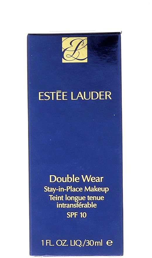 Estée Lauder Double Wear Stay-in-Place 24-Hour Long-Wear Matte Foundation, 1.0 oz. , 3N1 Ivory Beige-BrightBean Baby