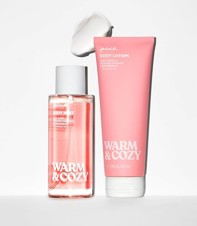 Victoria's Secret Pink Warm & Cozy Mist & Lotion Set-BrightBean Baby