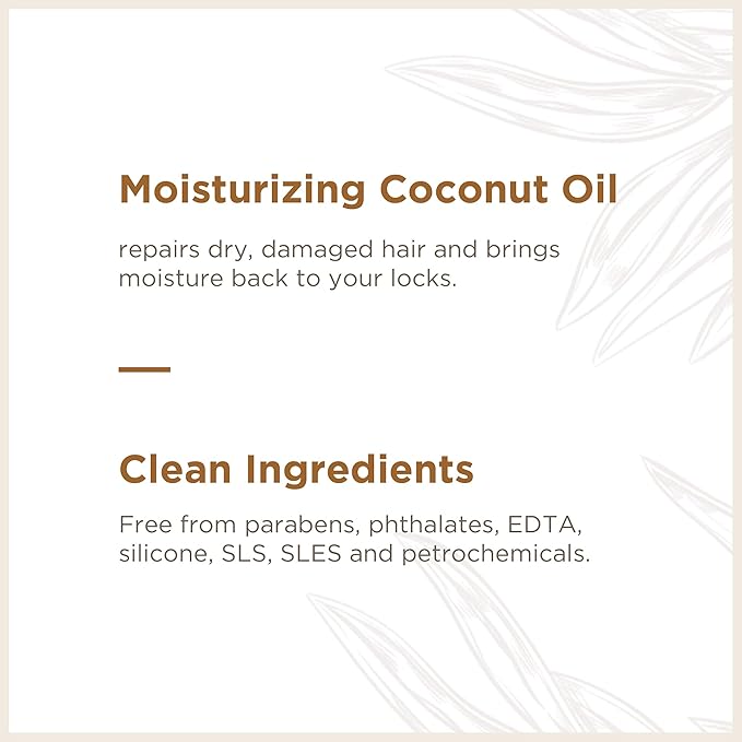 Soapbox Coconut Oil Shampoo, Harsh Sulfate Free, Paraben Free, Silicone Free, Color Safe, and Vegan Hair Shampoo (33.8 Ounces)-BrightBean Baby