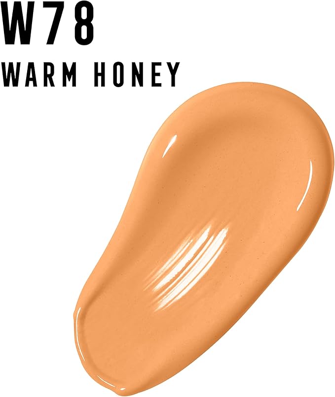 Max Factor Facefinity 3-in-1 All Day Flawless Liquid Foundation, SPF 20-78 Warm Honey, 30 ml-BrightBean Baby