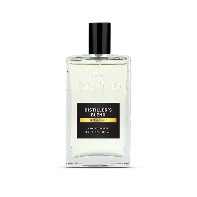 Cremo Cologne for Men - Distillers Blend Mens Cologne Spray - A Combination of Kentucky Bourbon, Smoked Vetiver and American Oak, Fragrances For Men, 3.4 Fl Oz-BrightBean Baby