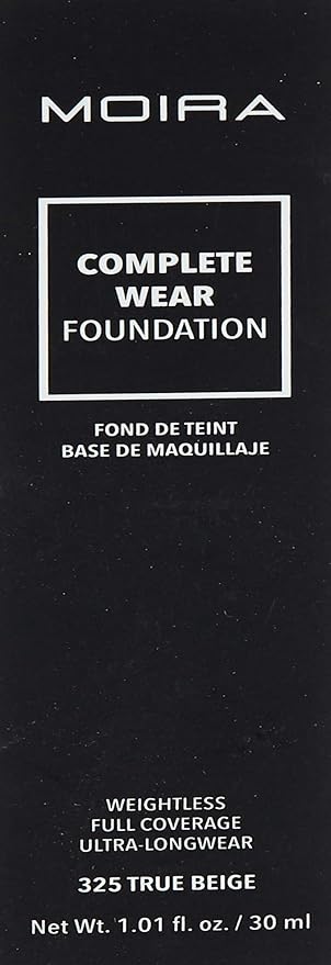 COMPLETE WEAR FOUNDATION - 325 TRUE BEIGE-BrightBean Baby