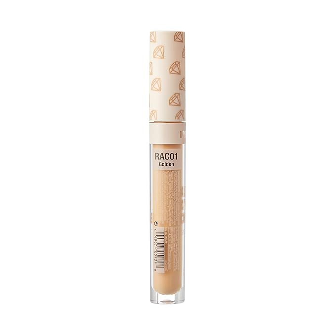 Ruby Kisses All Day Concealer Lightweight Full Coverage Multi-Use Concealer 0.13 Fl Oz (Golden)-BrightBean Baby