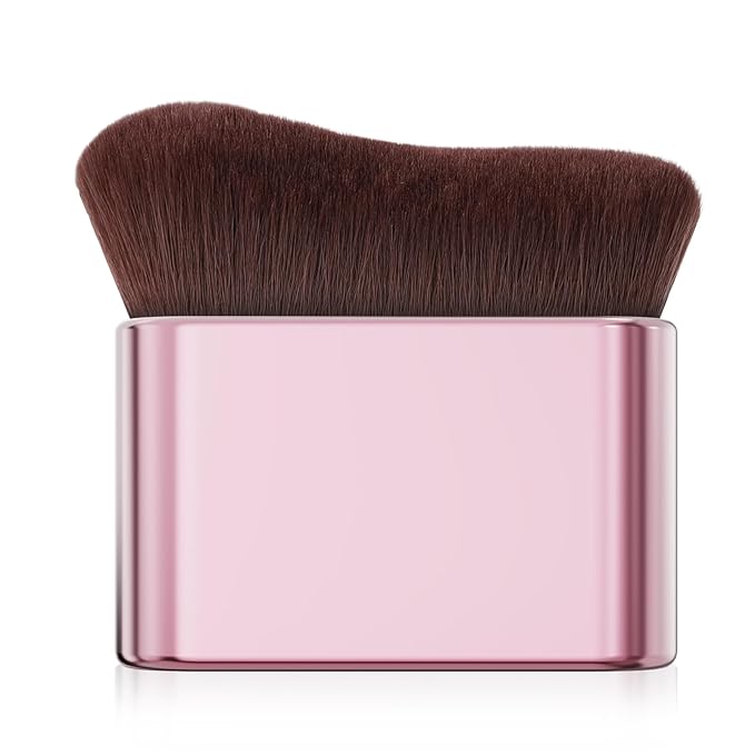 docolor Self Tanner Brush Body Makeup Brush for Flawless Face and Body Makeup, Sunless Tanner Blending Brush Body Brush for Self Tanner, Bronzer, Foundation, Vegan & Cruelty Free-BrightBean Baby