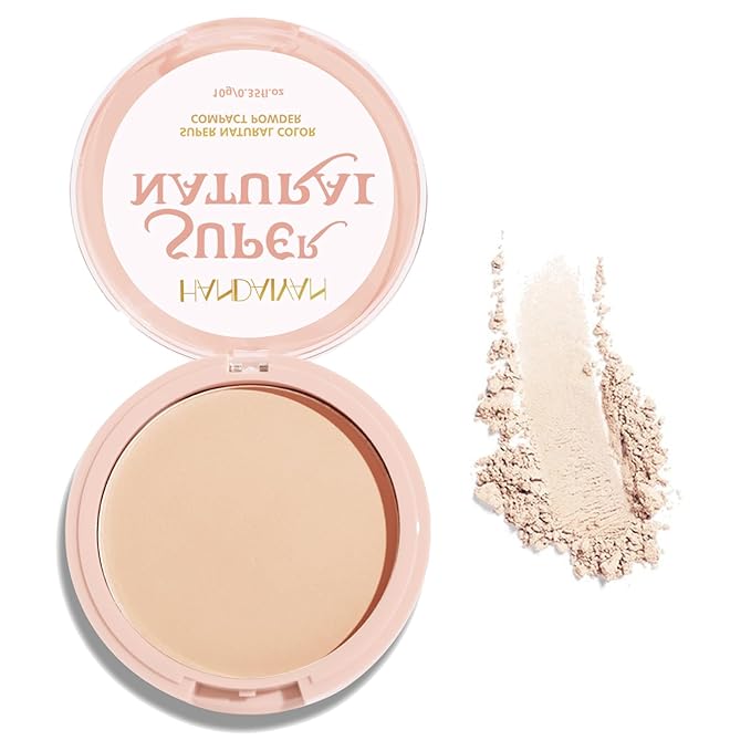 Pressed Face Powder Makeup Mineral Foundation Finishing Powder Pressed Finishing and Setting Powder Loose Setting Powder Makeup #03-BrightBean Baby