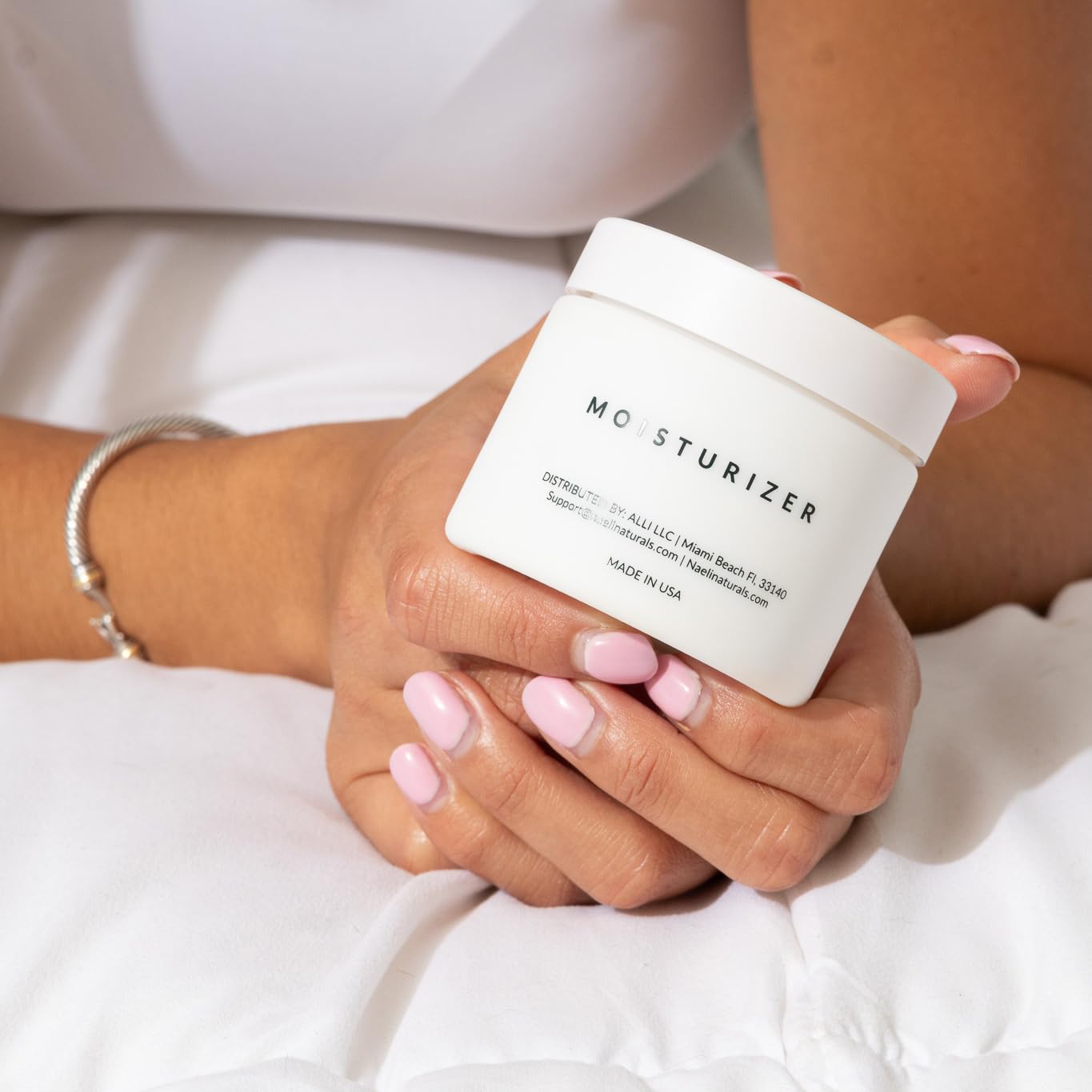 NAELI Face Moisturizer with SPF 30, Anti Aging Collagen & Peptide Cream, Reduces Wrinkles - Lightweight Skin Hydration with Hyaluronic Acid, Paraben Free & Non-Comedogenic Sunscreen, 3.4 oz-BrightBean Baby