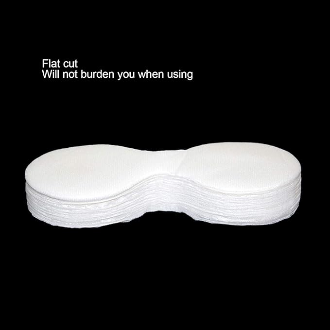 600pcs Eye Mask Paper,Disposable Cotton Ultra-thin Eye Mask Paper DIY Beauty Salon Eye Mask Sheet,Eye Masks Toner Lotion Paper-BrightBean Baby