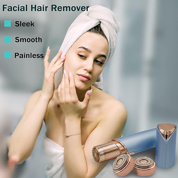 Generation 2 Replacement Heads for Flawless Finishing Touch Hair Removal Tool for Women, Double Ring Blades for Gen 2 Device Old Flawless, 6 Count