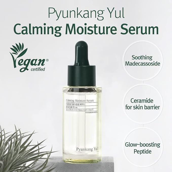 PYUNKANG YUL Calming Line Gift Box Set-Korean Facial Skin Care Essential for Daily Moisturizing with Toner, Serum, Cream, Safe on Acne Prone & Sensitive Skin, Vegan & Cruelty Free-BrightBean Baby