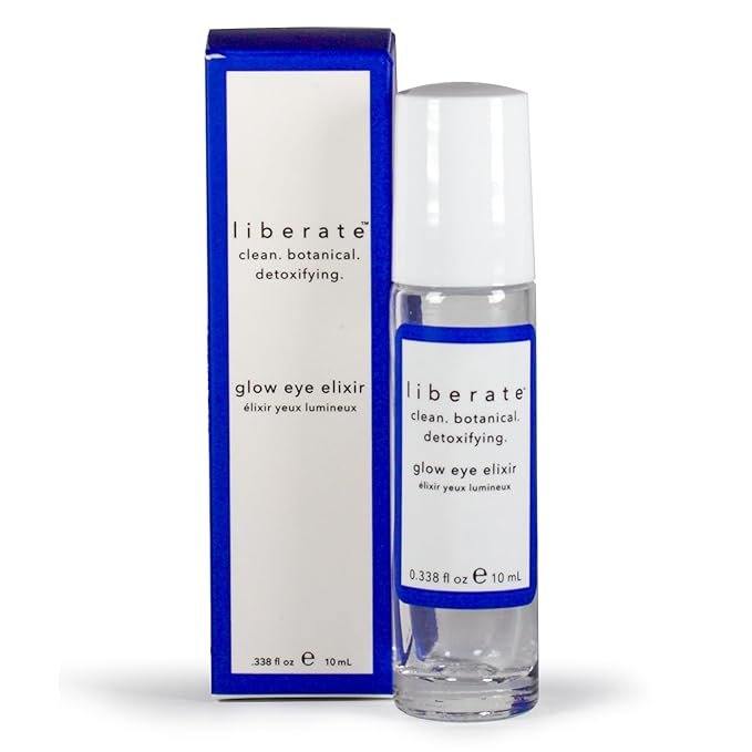 Glow Eye Elixir - .338 Oz Eye Serum with Roller Ball Applicator - Under Eye Serum for Dark Circles and Puffiness - Hydrating Eye Cream for Men and Women to Smooth Fine Lines and Wrinkles-BrightBean Baby
