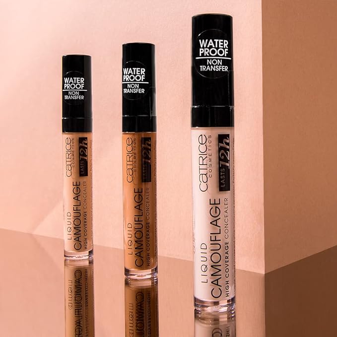 Catrice | Liquid Camouflage High Coverage Concealer | Ultra Long Lasting Concealer | Oil & Paraben Free | Cruelty Free (005 | Light Natural)-BrightBean Baby