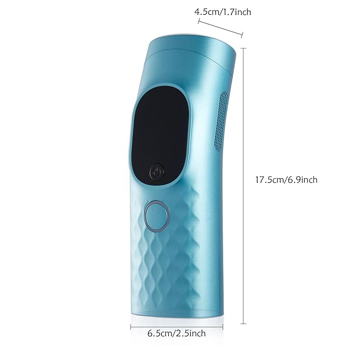 Laser Hair Removal for Women and Men - Permanent Painless Ice Cooling IPL Device Remover Machine with Shaver, Goggles, 999,999 Flashes for Body and Face, Corded