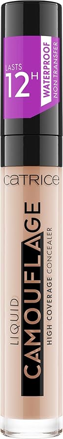 Catrice | Liquid Camouflage High Coverage Concealer | Ultra Long Lasting Concealer | Oil & Paraben Free | Cruelty Free (007 | Natural Rose)-BrightBean Baby