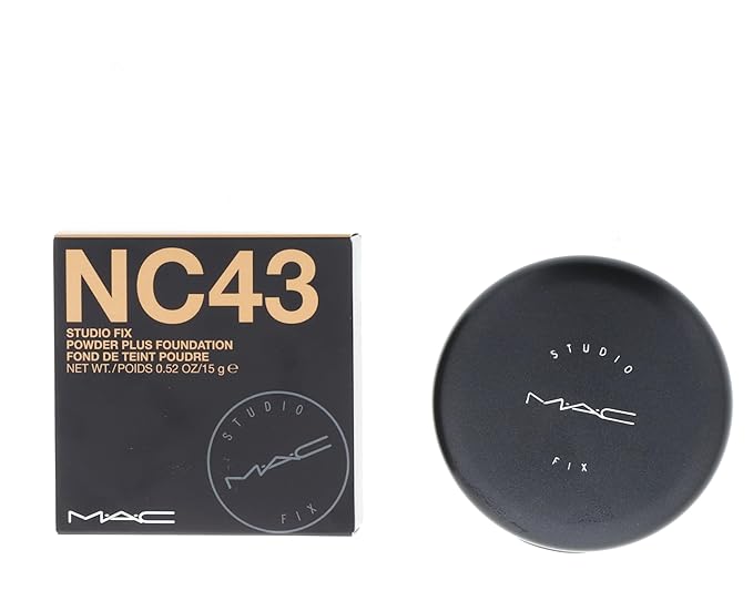 MAC Studio Fix Powder Plus Foundation - NC43 15g/0.52oz-BrightBean Baby
