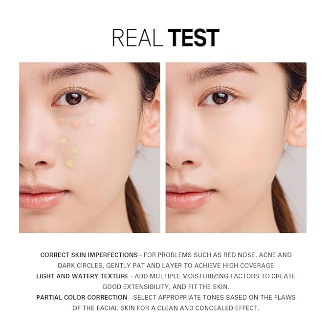 heme Full coverage liquid concealer 6ml (02 Beige)-BrightBean Baby