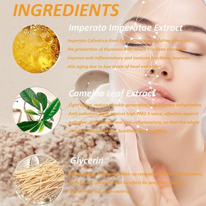 Sunscreen Setting Powder SPF 50 Loose Powder with Brush Natural Mineral Makeup Setting Powder Translucent 0.28 oz for All Skin-2PC-BrightBean Baby