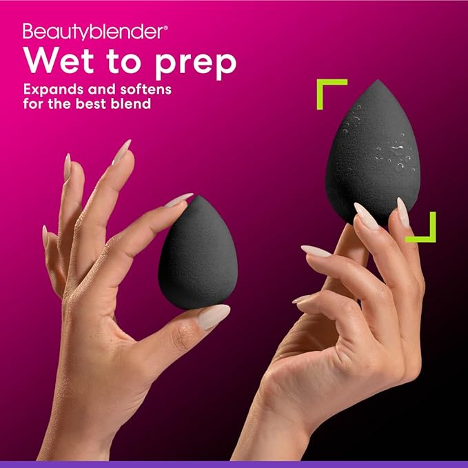Beautyblender® | Pro Blender Makeup Sponge | Blend Liquid Foundations, Powders and Creams | Streak Free Application | Vegan, Cruelty Free | Made in USA-BrightBean Baby
