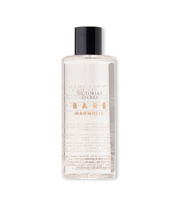 Victoria's Secret Bare Magnolia Fragrance Mist, Notes of Orange Flower, Wood & Vanilla Musk, Body Spray for Women (8.4 oz)-BrightBean Baby