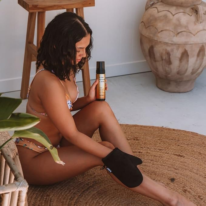 b.tan Ultra Long Lasting Self Tanner Mousse | Forever & Ever - Lasts Up to 11 Days, Fast, 1 Hour Express Sunless Tanning Foam, No Fake Tan Smell, Dark Bronze Glow, Vegan, Cruelty Free, 6.7 Fl Oz-BrightBean Baby