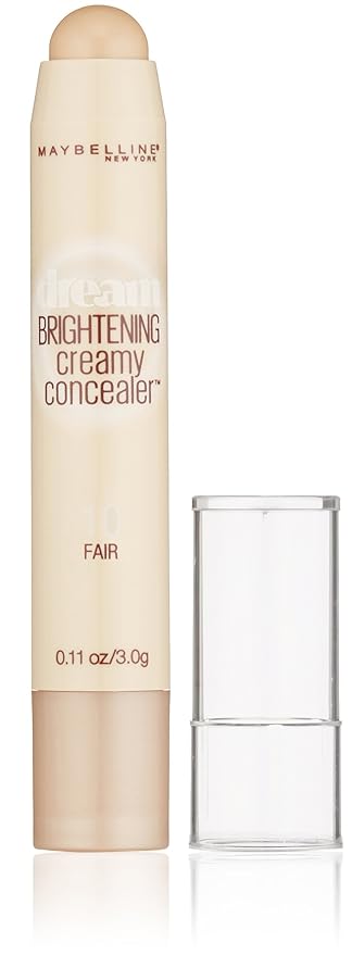 Maybelline New York Dream Brightening Creamy Concealer, Fair, 0.11 oz.-BrightBean Baby