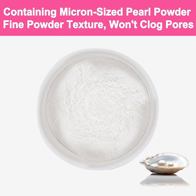 Pure Freshwater Pearl Powder for Skincare and Homemade Cosmetics Grade. 80g(2.82oz) SuperFine Pearl Powder for DIY lotions | creams | serums | making face mask, Natural and Oranic-BrightBean Baby