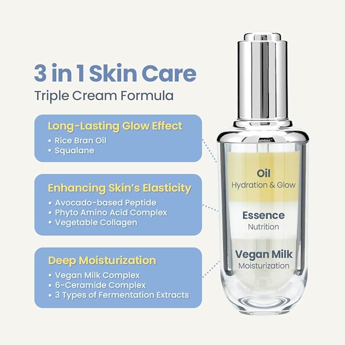 TIRTIR Ceramic Milk Ampoule (0.33 Fl Oz)-BrightBean Baby