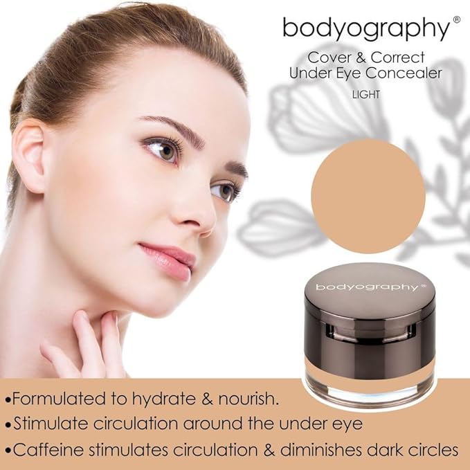 Bodyography Cover & Correct Under Eye Concealer - Light-BrightBean Baby