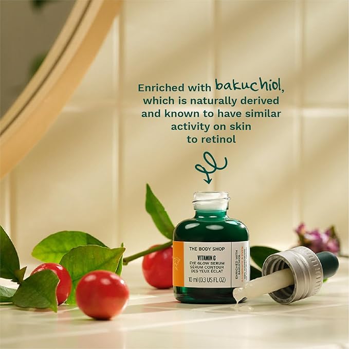 The Body Shop Vitamin C Eye Glow Serum - Illuminating And Brightening For Eye - 0.3 Fl Oz-BrightBean Baby