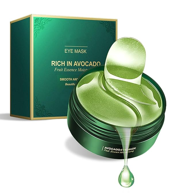 60 PCS Under Eye Patches, Brightening Eye Patches, Eye Patches for Puffy Eyes and Dark Circles, Eye Masks for Reduce Wrinkles and Fine Lines Undereye, Improve and Firm Eye Skin-BrightBean Baby