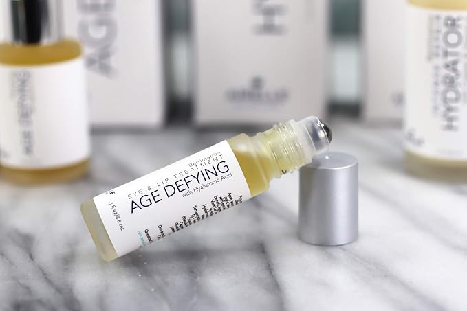 Airelle Age-Defying Eye and Lip Treatment | Anti Aging, Helps Reduce Wrinkles, Fine Lines | Dermatologist Recommended | Hyaluronic Acid, Berrimatrix | Natural Ingredients | .3 Fl Oz-BrightBean Baby