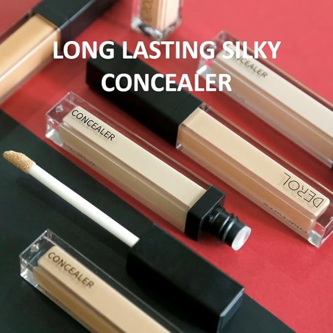 Liquid Concealer Makeup - Natural Coverage & Highly Pigmented Lightweight Concealers 6.5ml (06)-BrightBean Baby