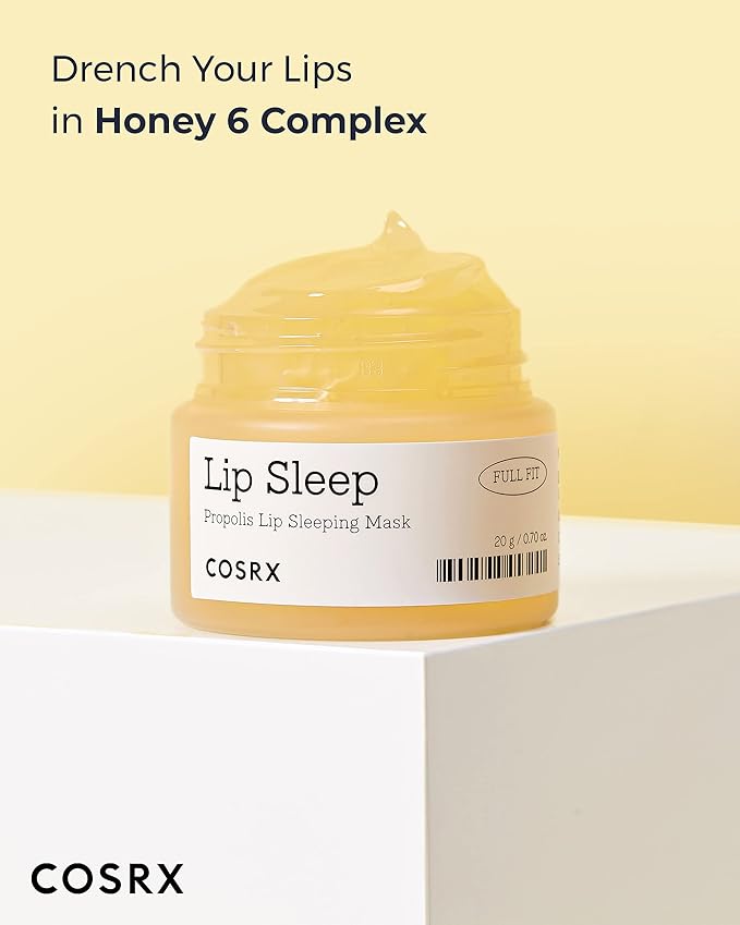 COSRX Lip Care Balm for Dry Chapped Lips, Enriched with Shea Butter, Sleeping Mask, Korean Skincare, Animal Testing-Free, Artificial Fragrance-Free, Parabens-Free (Lip Sleeping Mask)-BrightBean Baby