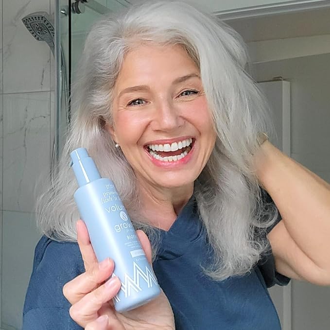 PrimeHair Lush N' Thick Shampoo for Mature Women – Biotin Enriched, Sulfate-Free and Paraben-Free Shampoo with Hair Growth Promoting Ingredients – Volumizing, Hydrating-BrightBean Baby
