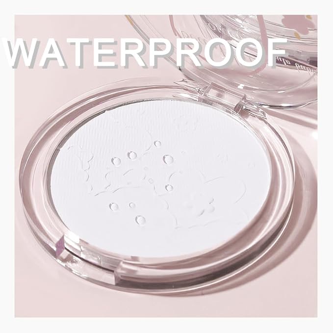 Face Oil Control Pressed Setting Powder-Clarifying Finishing Powder,Waterproof Long Lasting Translucent Powder Setting Powder Makeup,Blurs Fine Lines&Imperfections,Suitable for All-Day Use-BrightBean Baby