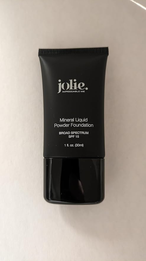 Jolie Mineral Liquid Powder Foundation SPF 15 1 Fl. Oz. Hypoallergenic - For All Skin Types (Pale Beige)-BrightBean Baby