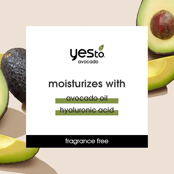 Yes To Fragrance-Free Avocado Nourishing Lip Balm, Moisturizing Non-Sticky Salve To Replenish Lips With Nutrients, With Omega-3 Fatty Acids & Hyaluronic Acid, Natural & Cruelty Free, 0.15 Oz, 3-Pack-BrightBean Baby