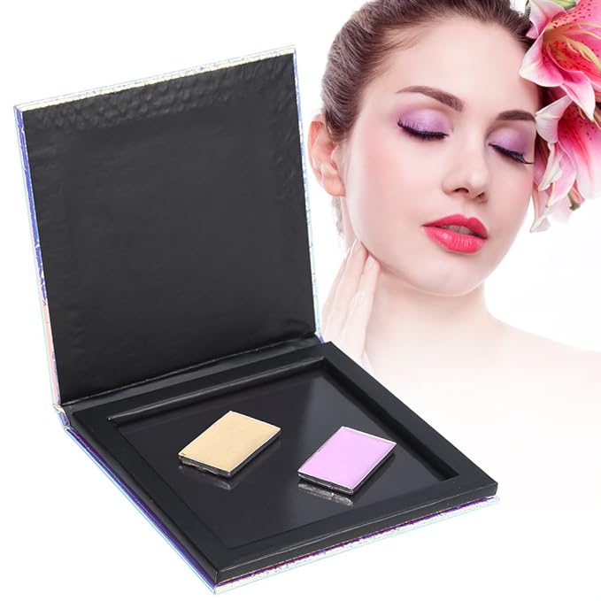 Magnetic Makeup Palette Empty,Magnetic Cosmetics Palette, Change Colour Grident Eyeshadow Powder DIY Makeup Storage Box-BrightBean Baby