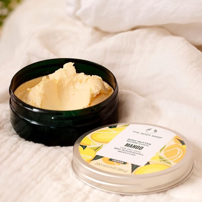 The Body Shop Mango Body Butter – Nourishing & Moisturizing Skincare for Normal Skin – Vegan – 6.4 oz-BrightBean Baby